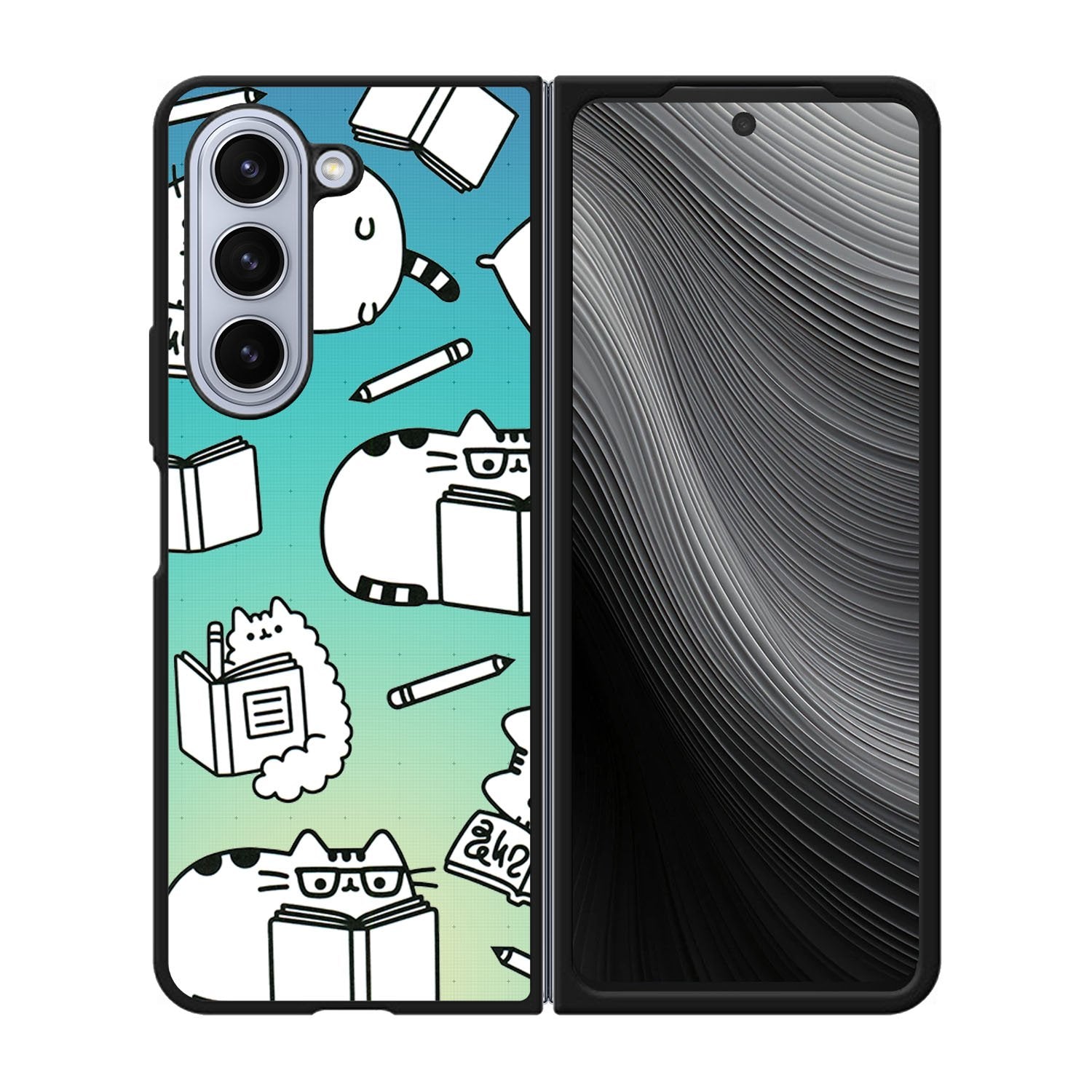 Pusheen Coloring Book Case Samsung Galaxy z Fold 5 5G BC0120