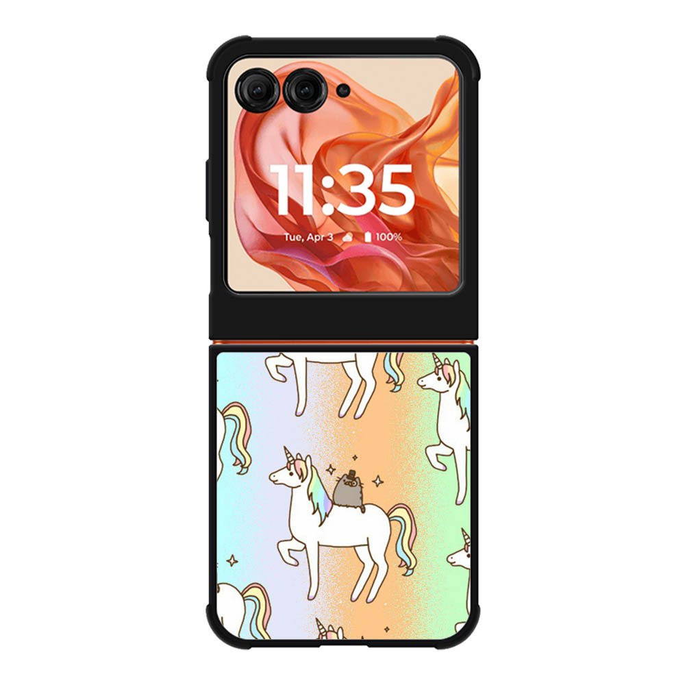 Pusheen and Unicorn Motorola Moto Razr 2025/2024 , Moto Razr 60/50 Case BC0119
