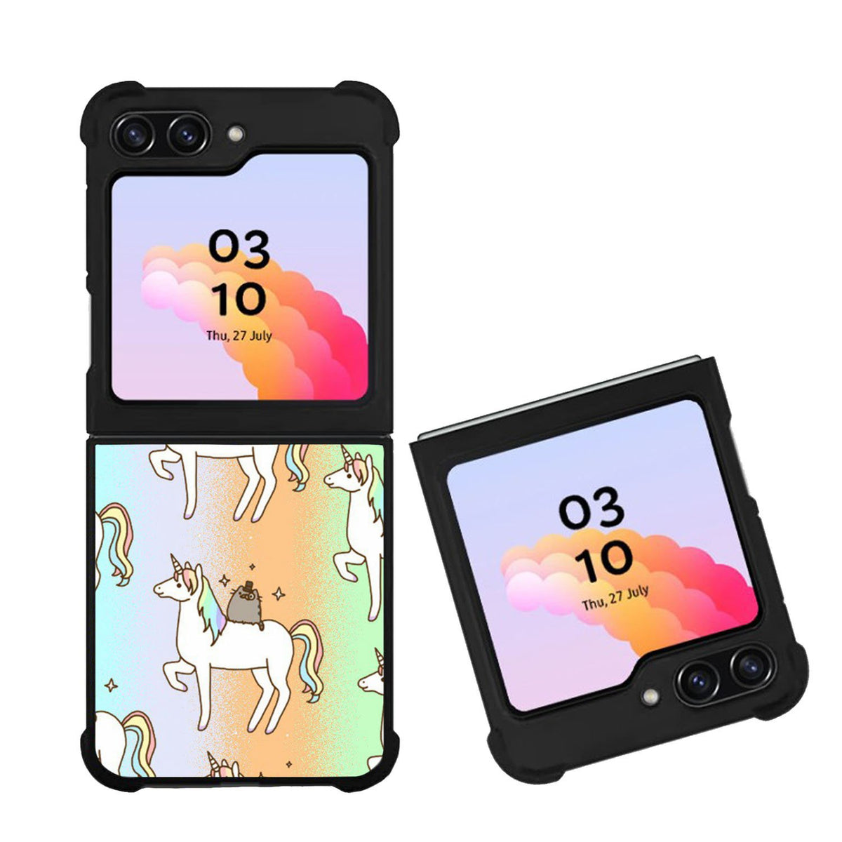 Pusheen and Unicorn Case Samsung Galaxy Z Flip 5 5G BC0119