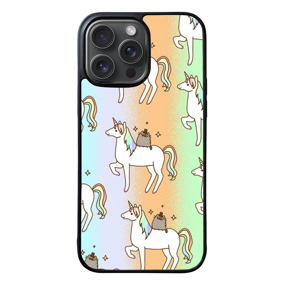 Pusheen and Unicorn Case iPhone 15 Pro BC0119