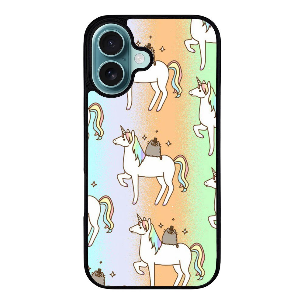 Pusheen and Unicorn Case iPhone 16 Plus BC0119