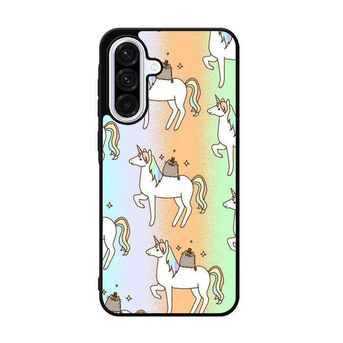 Pusheen and Unicorn Samsung Galaxy A36 Case BC0119