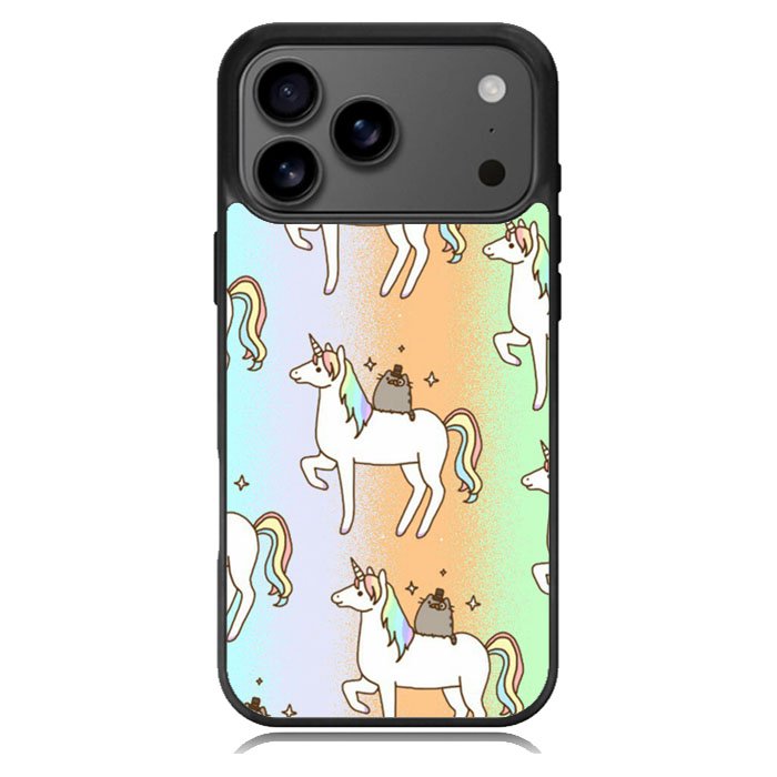 Pusheen and Unicorn iPhone 17 Pro Max Case BC0119