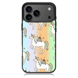Pusheen and Unicorn iPhone 17 Pro Case BC0119