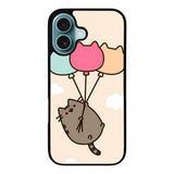 Pusheen the cat Happy Vibes Case iPhone 16 Plus BC0118