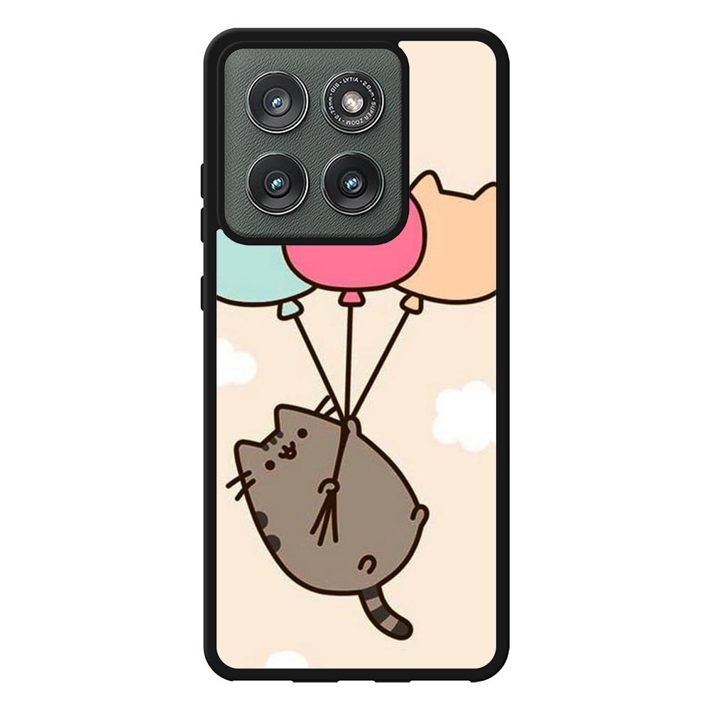 Pusheen the cat Happy Vibes Case Motorola Moto Edge 2025 BC0118