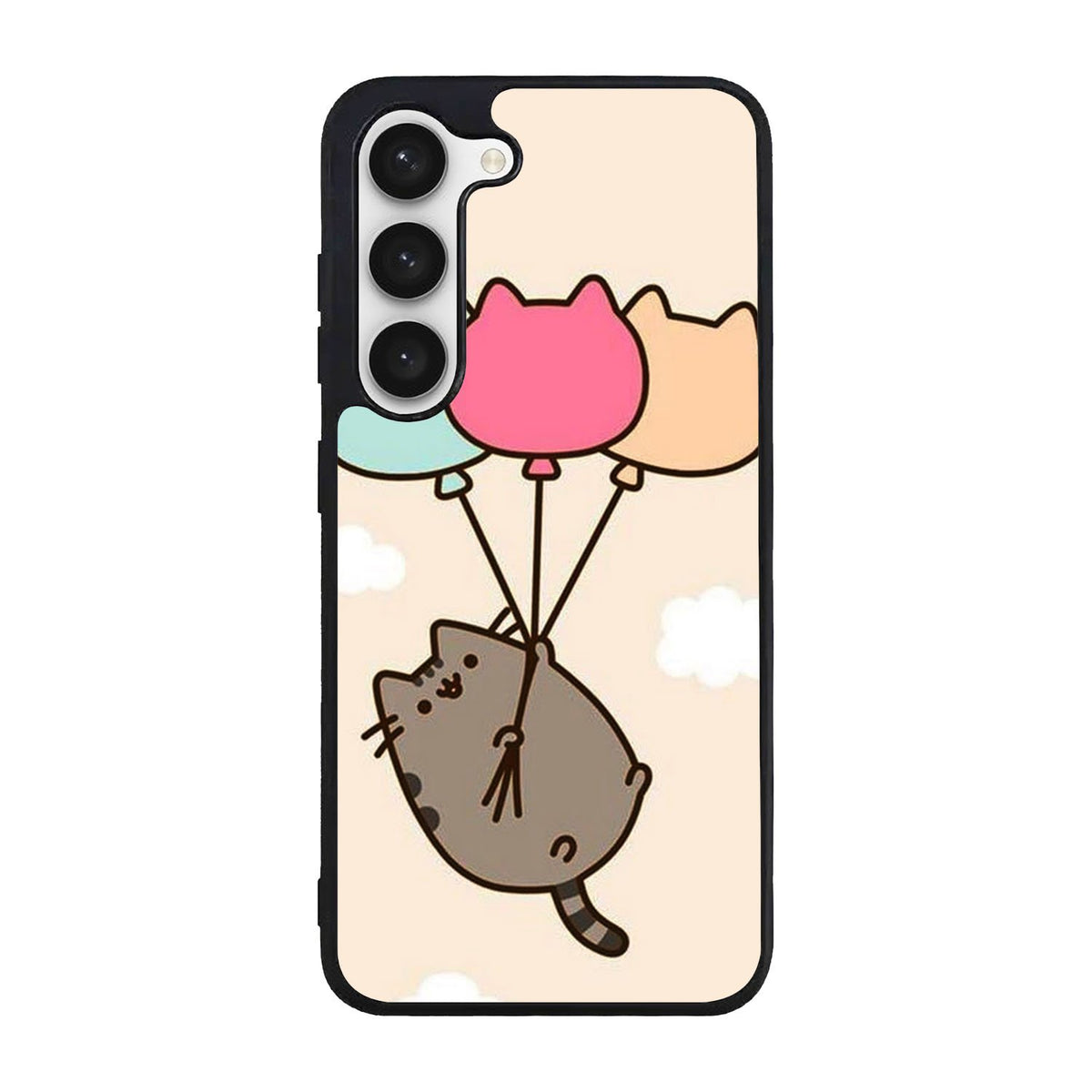Pusheen the cat Happy Vibes Case Samsung Galaxy S24 5G BC0118