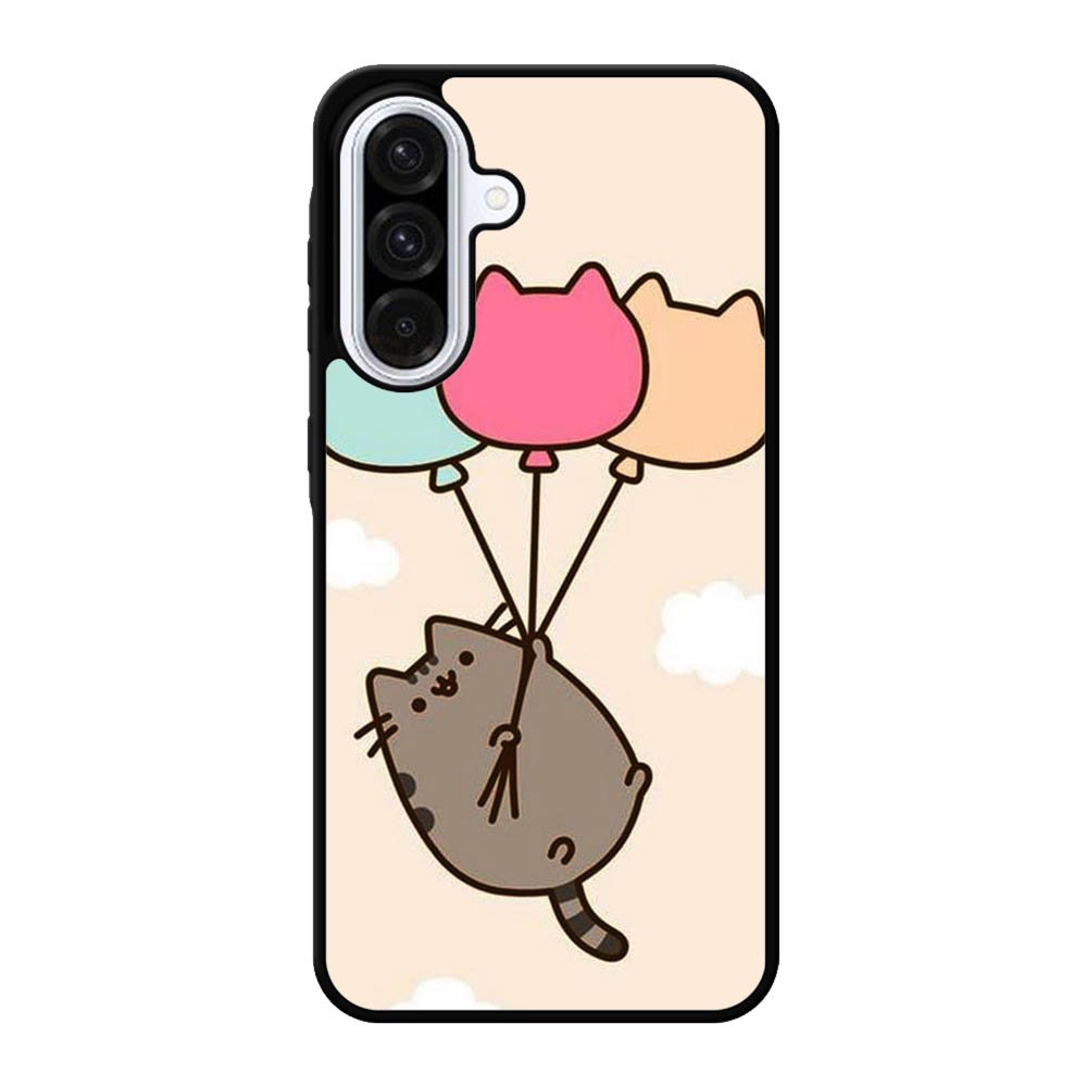 Pusheen the cat Happy Vibes Samsung Galaxy A56 Case BC0118