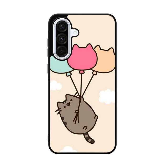 Pusheen the cat Happy Vibes Samsung Galaxy A36 Case BC0118
