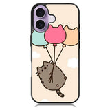 Pusheen the cat Happy Vibes iPhone 17 Case BC0118