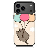 Pusheen the cat Happy Vibes iPhone 17 Pro Max Case BC0118