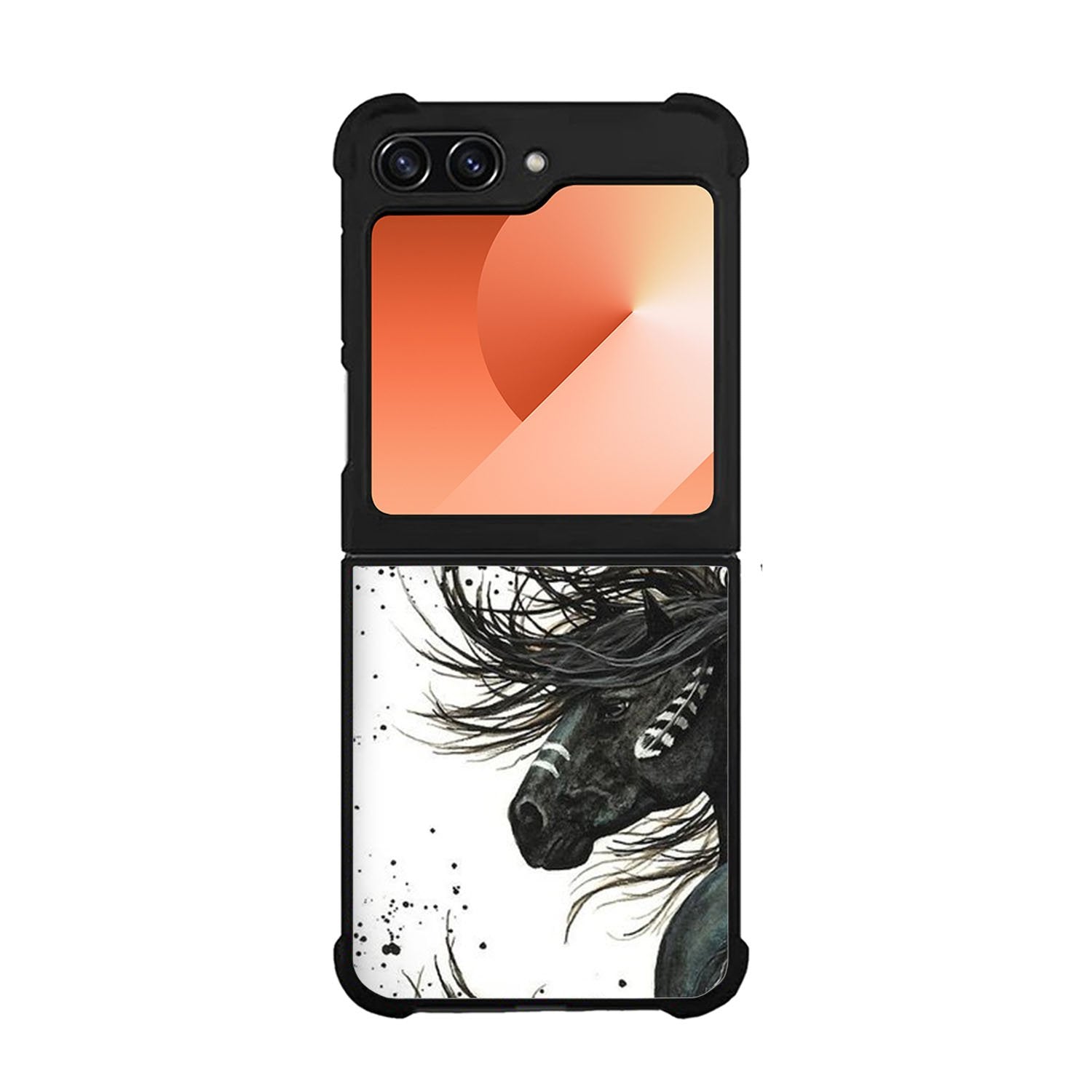 Majestic Mustang Horse Bag Case Samsung Galaxy Z Flip 6 5G BC0117