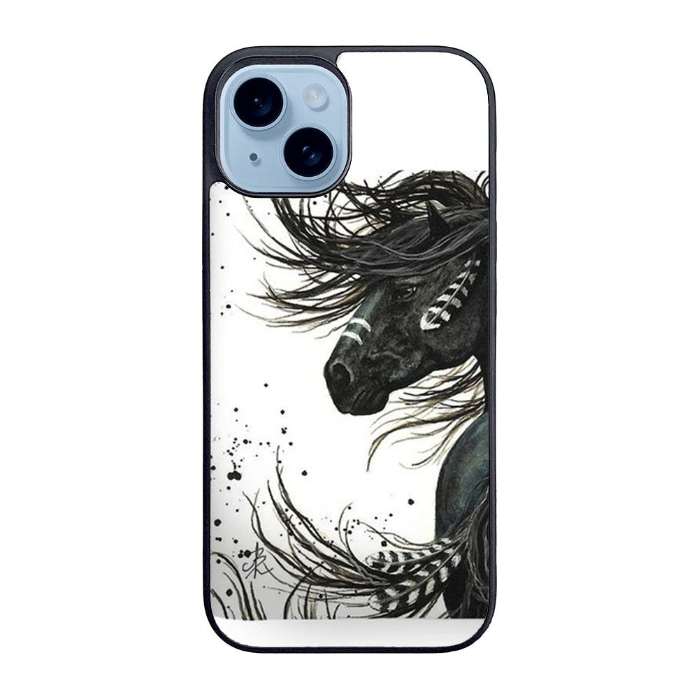 Majestic Mustang Horse Bag Case iPhone 15 Plus BC0117
