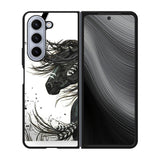 Majestic Mustang Horse Bag Case Samsung Galaxy z Fold 5 5G BC0117
