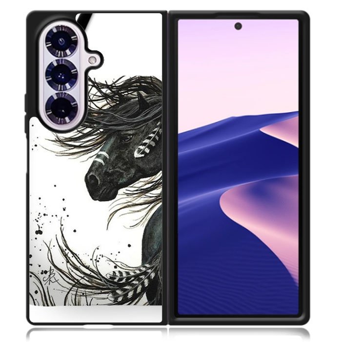 Majestic Mustang Horse Bag Samsung Galaxy Z Fold 7 5G Case BC0117