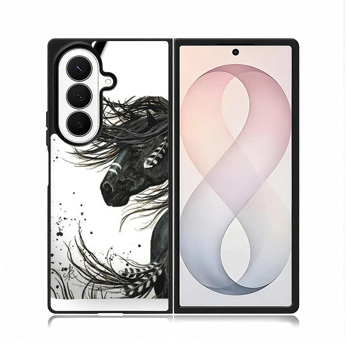 Majestic Mustang Horse Bag Samsung Galaxy Z Fold 8 Ultra Case BC0117