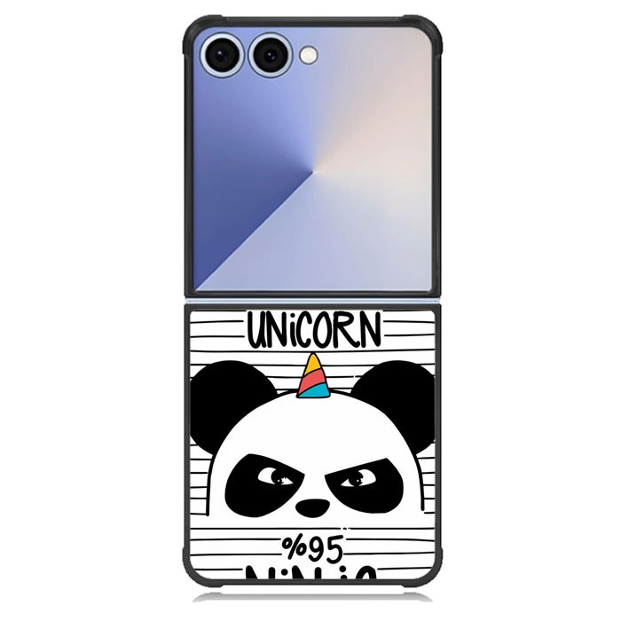 Panda Unicorn Wallpaper Samsung Galaxy Z Flip 7 Case BC0114