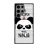 Panda Unicorn Wallpaper Case Samsung Galaxy S24 Ultra 5G BC0114