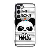 Panda Unicorn Wallpaper Case Samsung Galaxy S25 5G BC0114