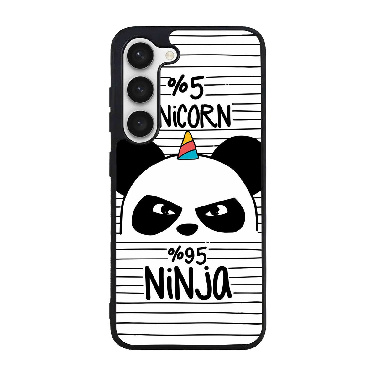 Panda Unicorn Wallpaper Case Samsung Galaxy S24 5G BC0114