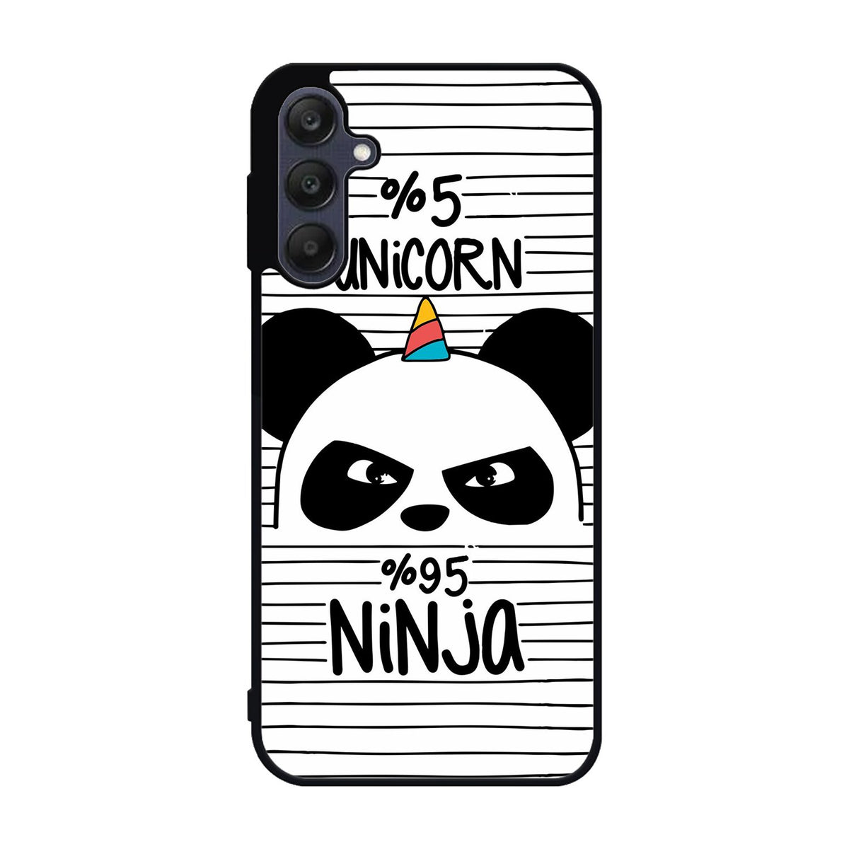 Panda Unicorn Wallpaper Samsung Galaxy A25 5G Case BC0114