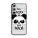 Panda Unicorn Wallpaper Samsung Galaxy A26 Case BC0114