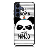 Panda Unicorn Wallpaper Samsung Galaxy S25 FE Case BC0114
