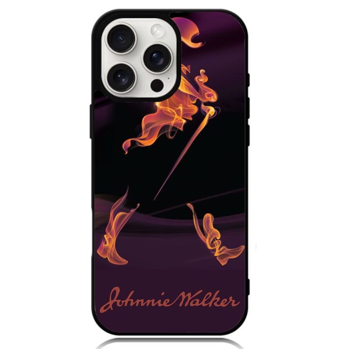 Johnnie Walker On Fire Case iPhone 16 Pro Max BC0108
