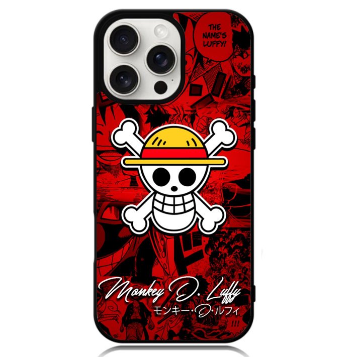 One Piece Logo Comic Case iPhone 16 Pro BC0102