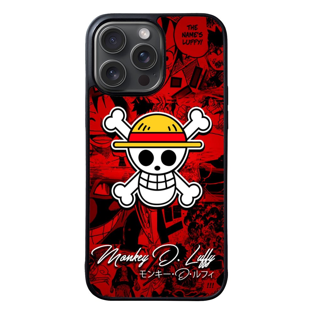 One Piece Logo Comic Case iPhone 15 Pro Max BC0102