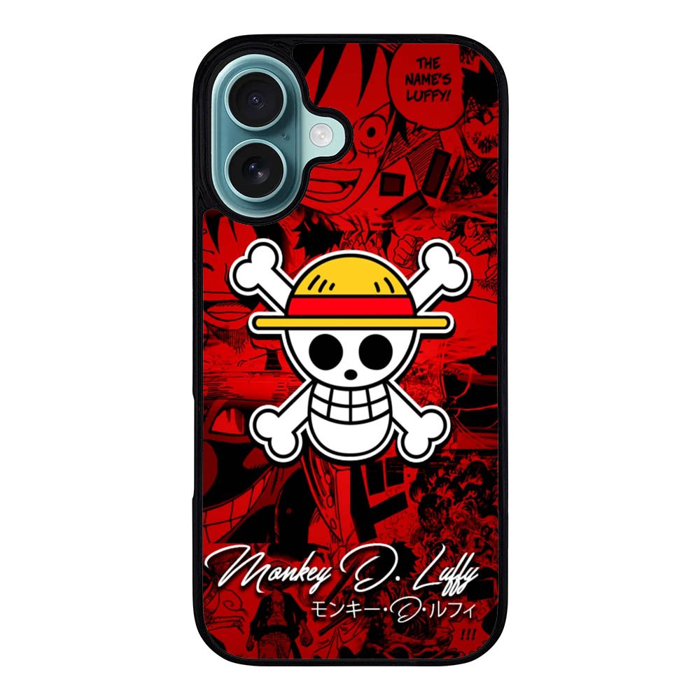 One Piece Logo Comic Case iPhone 16 Plus BC0102