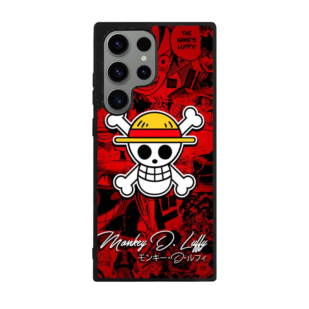 One Piece Logo Comic Case Samsung Galaxy S24 Ultra 5G BC0102