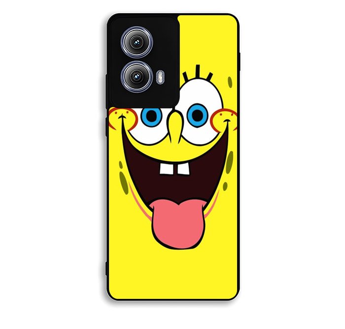 Spongebob face character Motorola Moto Edge 2024 Case BC0100