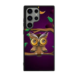 The Owl Purple Midnight Case Samsung Galaxy S25 Ultra 5G BC0098