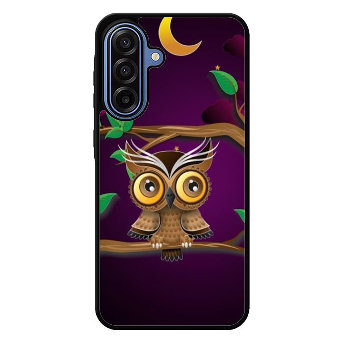 The Owl Purple Midnight Samsung Galaxy A17 5G Case BC0098