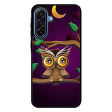 The Owl Purple Midnight Samsung Galaxy A17 5G Case BC0098