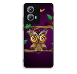 The Owl Purple Midnight Motorola Moto Edge 2024 Case BC0098