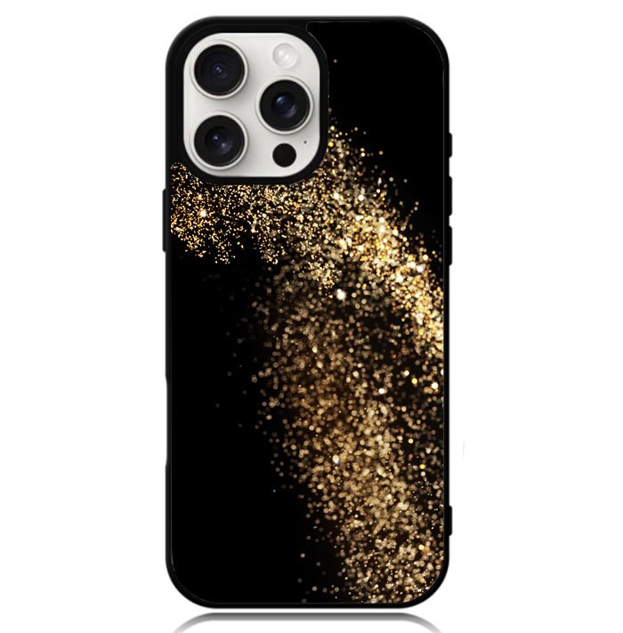 Black Sparkle Case iPhone 16 Pro BC0094
