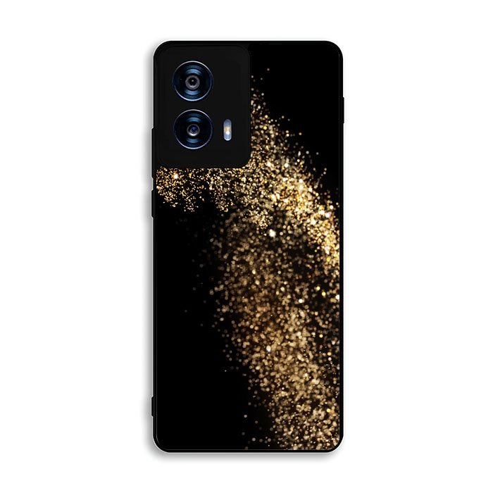 Black Sparkle Motorola Moto G Power 5G 2024 Case BC0094