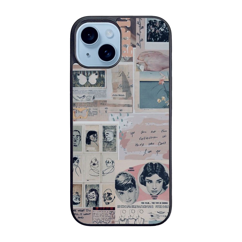 Vintage Retro 90's Aesthetic Case iPhone 15 BC0093