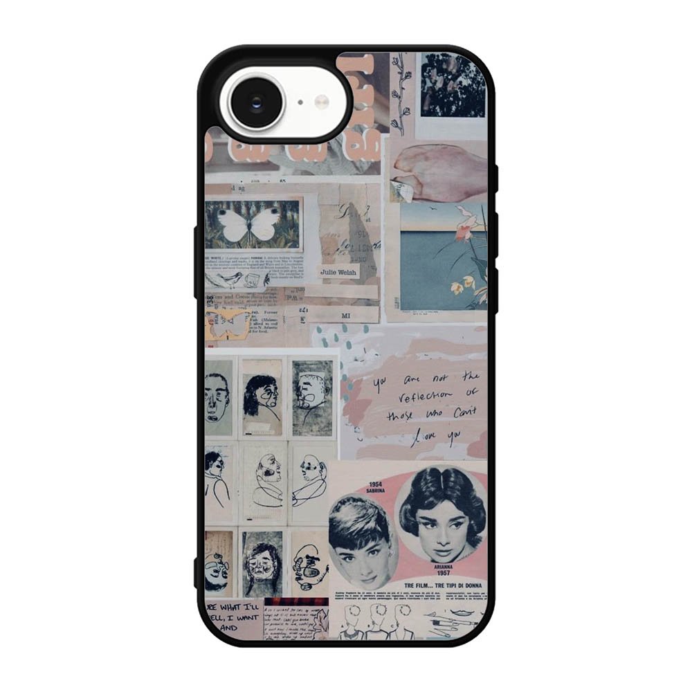 Vintage Retro 90's Aesthetic iPhone 17e Case BC0093