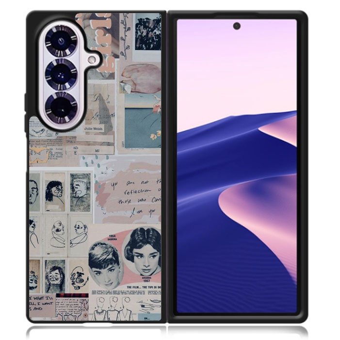 Vintage Retro 90's Aesthetic Samsung Galaxy Z Fold 7 5G Case BC0093