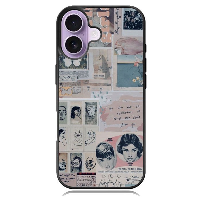 Vintage Retro 90's Aesthetic iPhone 17 Case BC0093