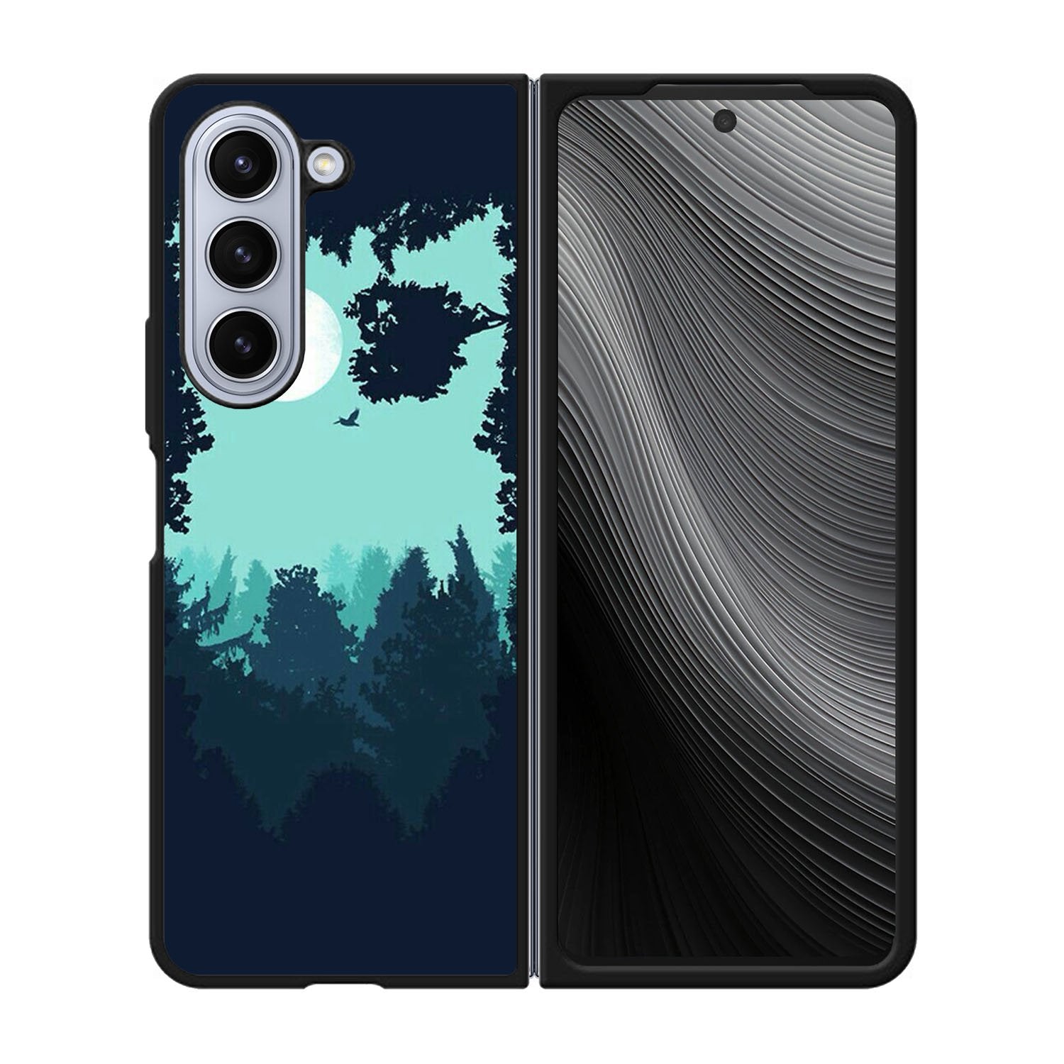 The Owl Trees Case Samsung Galaxy z Fold 5 5G BC0092