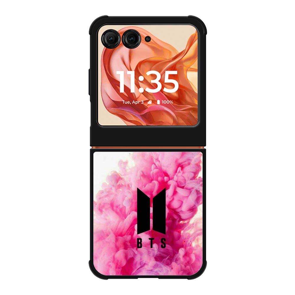 Pink Smoke BTS Motorola Moto Razr 2025/2024 , Moto Razr 60/50 Case BC0089