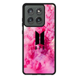 Pink Smoke BTS Case Motorola Moto Edge 2025 BC0089