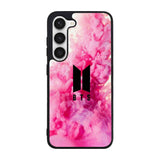 Pink Smoke BTS Case Samsung Galaxy S24 5G BC0089