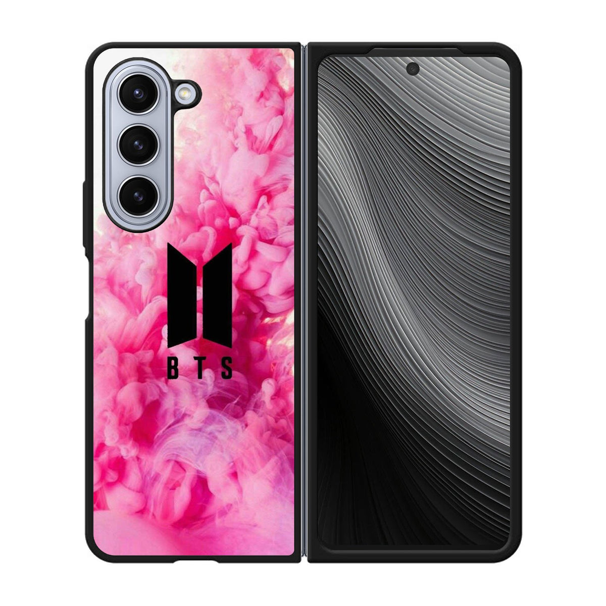 Pink Smoke BTS Case Samsung Galaxy z Fold 5 5G BC0089