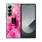 Pink Smoke BTS Case Samsung Galaxy Z Fold 6 5G BC0089