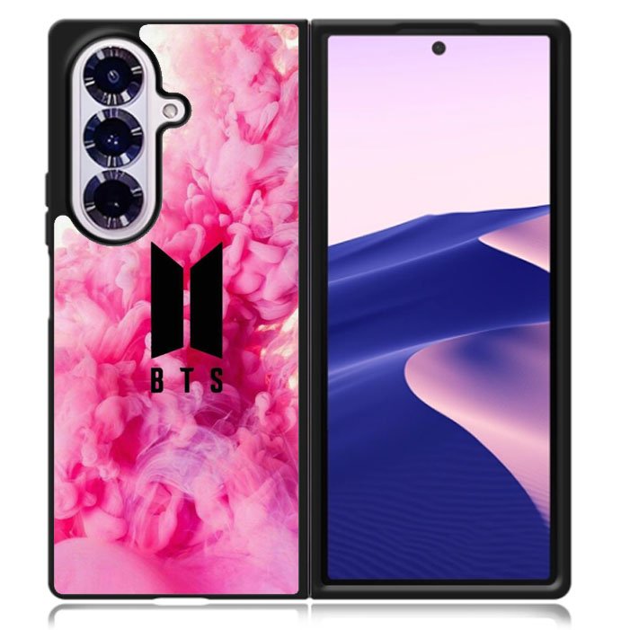 Pink Smoke BTS Samsung Galaxy Z Fold 7 5G Case BC0089